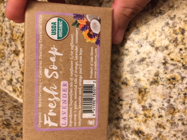 A real photo of FRESH Organic Cleansing Bar - LAVENDER - 4oz by fmoreno2 (1)