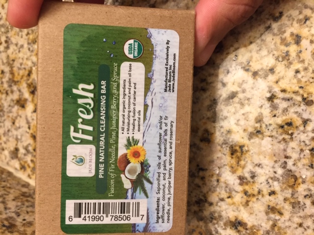 A real photo of FRESH Organic Cleansing Bar - PINE - 4 oz by fmoreno2 (1)