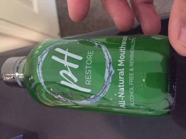 A real photo of pH RESTORE - All Natural Mouthwash with Coconut Oil - 4 oz by fmoreno2 (1)