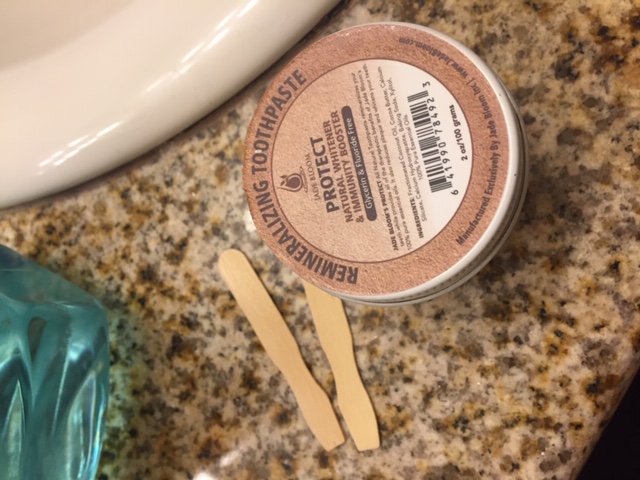 A real photo of Toothpaste - PROTECT Remineralizing - Natural Whitener & Immunity Booster by fmoreno2 (1)